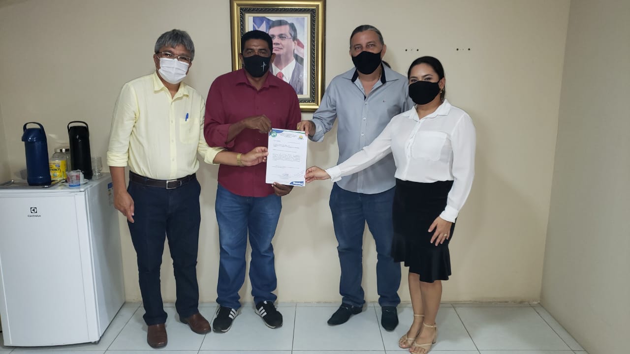 Em São Luís vereador Venâncio do Peixe protocola termos de convênio a ser assinado entre a prefeitura de Bacabal e Iterma